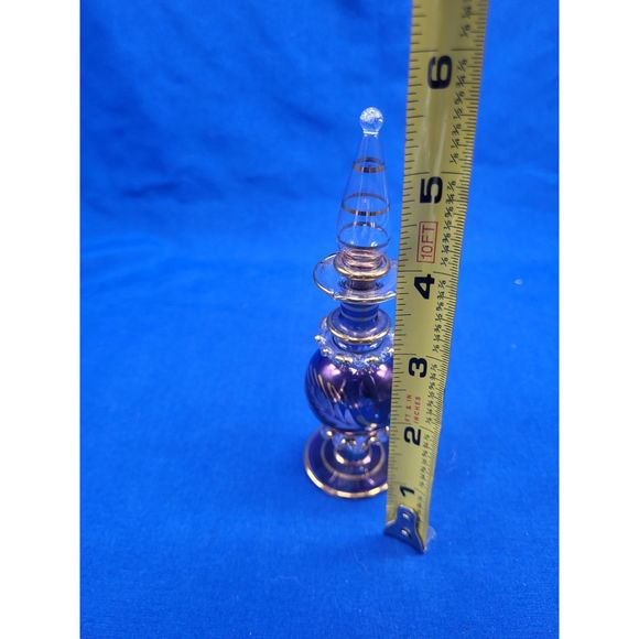 Blown Glass Perfume Bottle - Picture 3 of 5